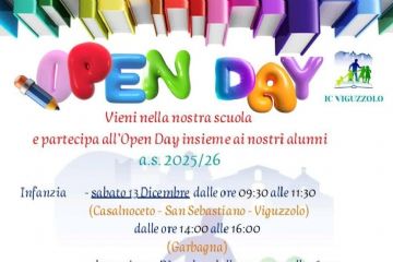 Open day alle scuole di Volpedo