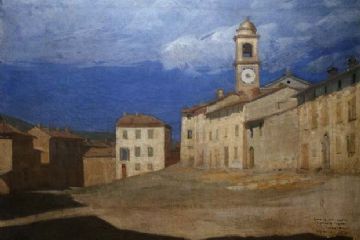 Disegniamo la piazza di Volpedo